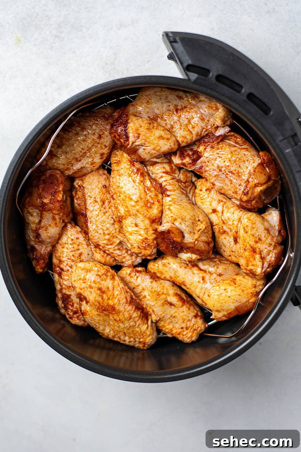 Crispy Air Fryer Chicken Wings Recipe 3 Dry Rub Air Fryer Chicken Wings