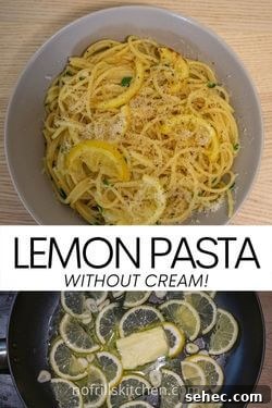 Creamy Lemon Pasta Recipe Without Cream 14 Lemon Pasta Without Cream