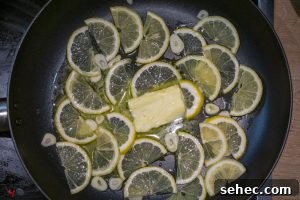 Creamy Lemon Pasta Recipe Without Cream 10 Sauteing the lemons and garlic in butter