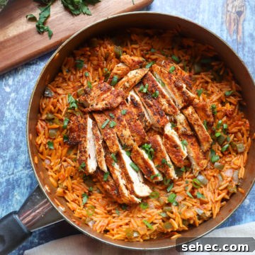 Creamy Cajun Chicken Orzo Skillet 10 img 1607 13