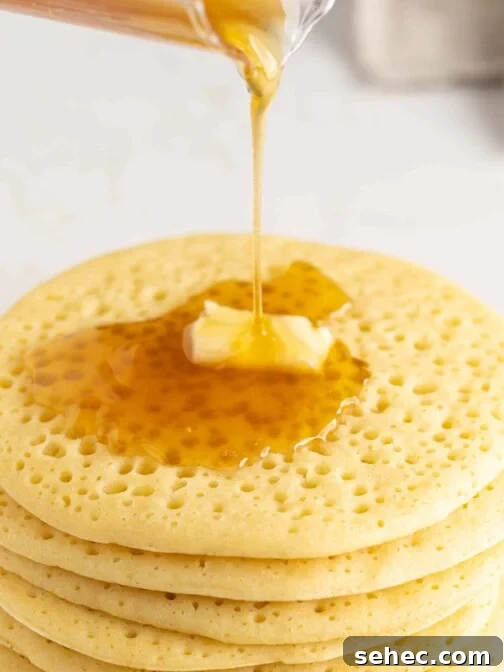 a stack of Moroccan pancakes