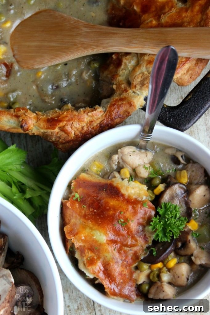 Skillet Marsala Chicken Pot Pie Recipe 4 Marsala Chicken Skillet Pot Pie