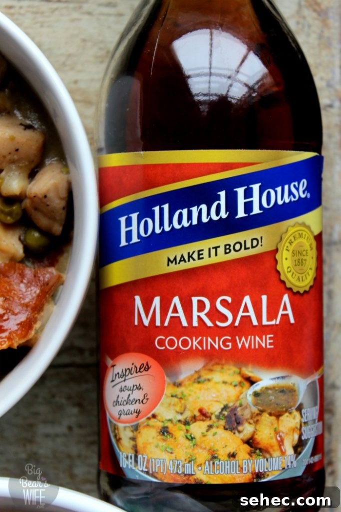 Skillet Marsala Chicken Pot Pie Recipe 6 Marsala Chicken Skillet Pot Pie