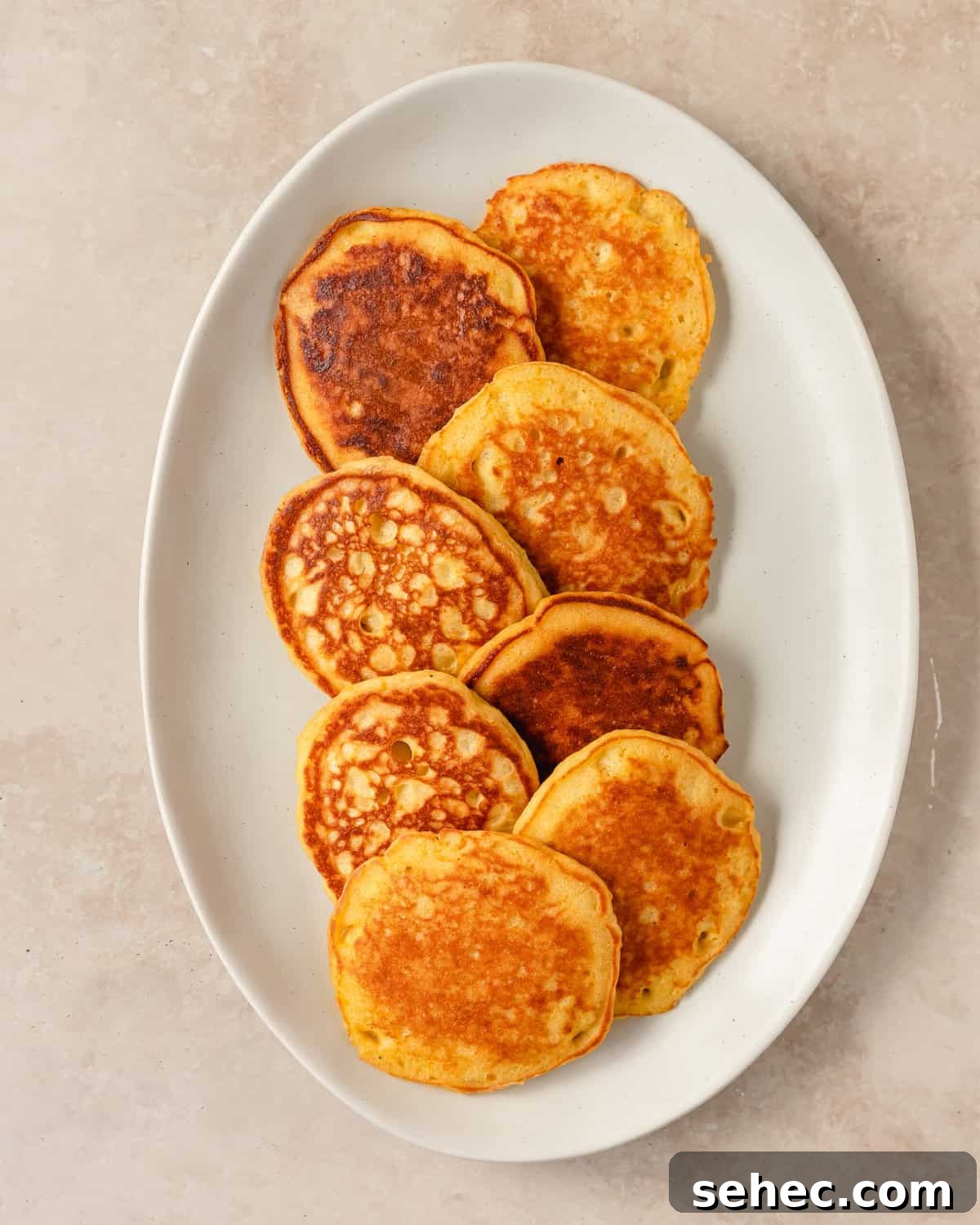 Fluffy Lemon Pancakes with Fresh Citrus Flavor 4 Stack of fluffy lemon pancakes