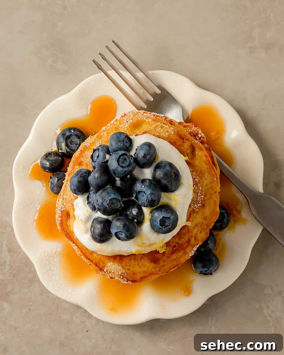 Fluffy Lemon Pancakes with Fresh Citrus Flavor 7 Lemon Pancakes