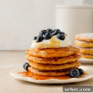 Fluffy Lemon Pancakes with Fresh Citrus Flavor 8 Lemon pancakes recipe