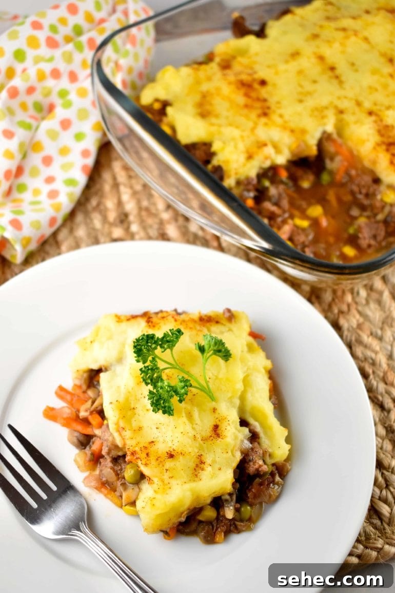 Traditional Shepherds Pie Recipe with Lamb and Mashed Potatoes 2 Traditional Shepherd's Pie