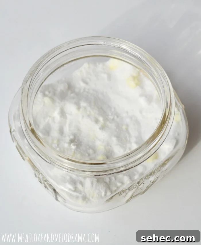 mix essential oils with baking soda