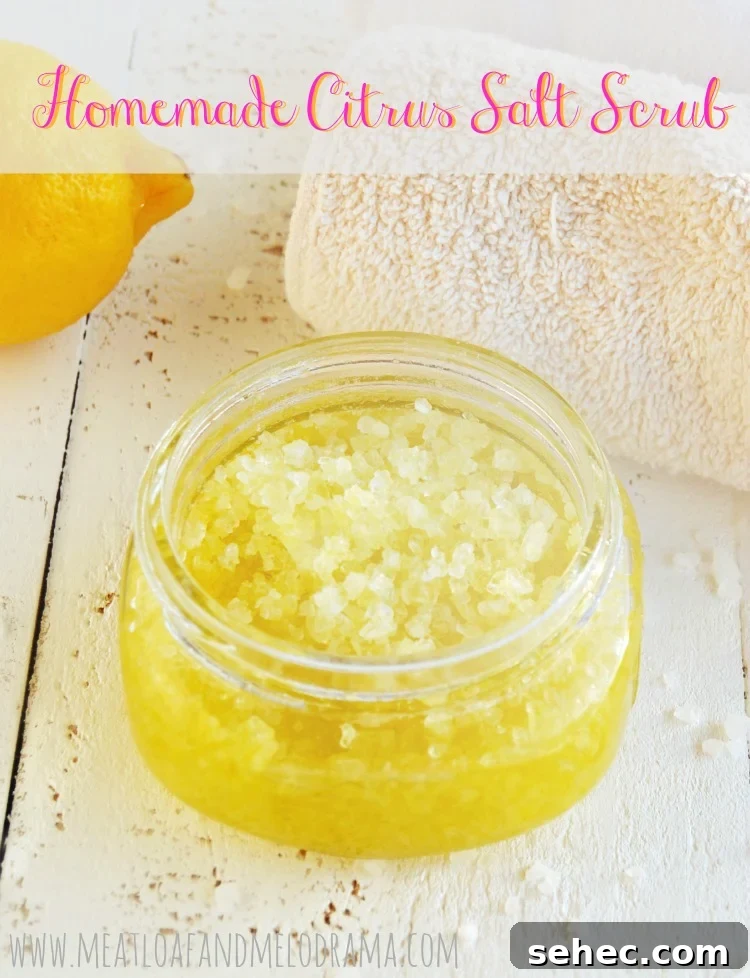 diy salt scrub