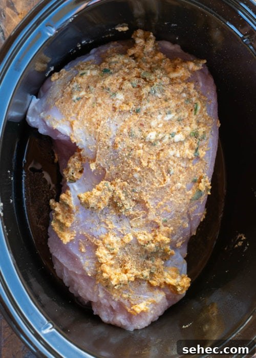 How to Cook a Juicy Turkey Breast in the Oven 7 Turkey breast in a slow cooker