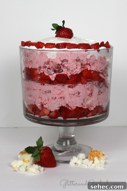 Make Ahead Strawberry Fluff Dessert Recipe 2 Quick and easy strawberry fluff dessert