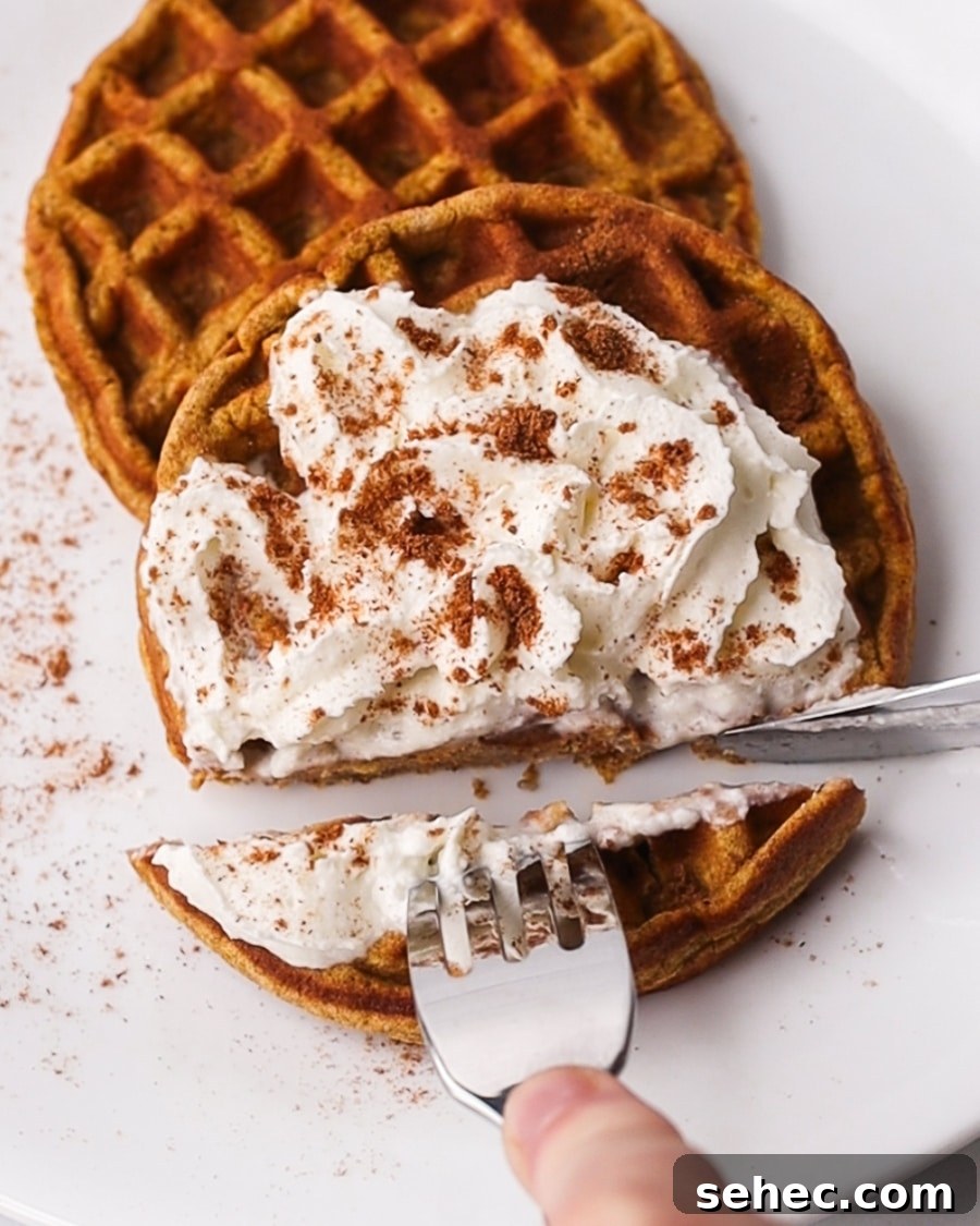 25 High Protein Low Carb Breakfast Ideas for Busy Mornings 7 cutting into chaffles