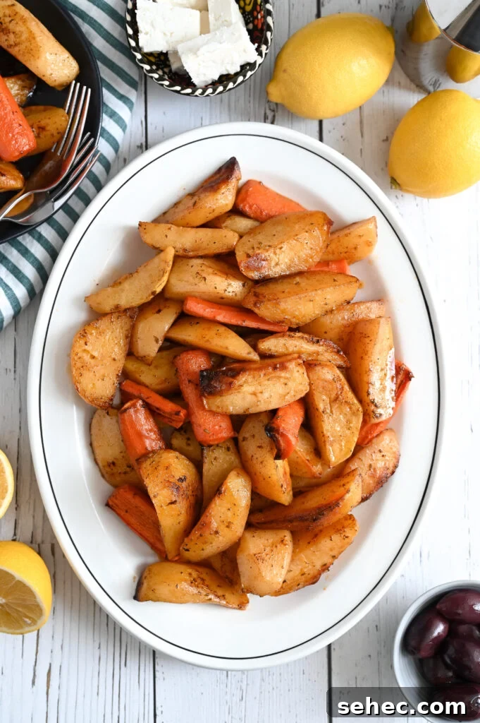 Greek Lemon Roasted Potatoes 3 Roasted Greek lemon potatoes