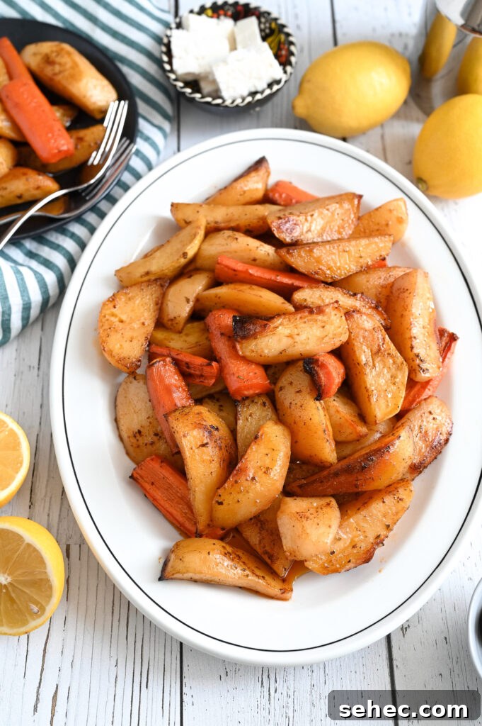 Greek Lemon Roasted Potatoes 7 Roasted Greek lemon potatoes