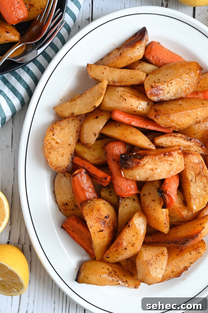 Greek Lemon Roasted Potatoes 8 Roasted Greek lemon potatoes