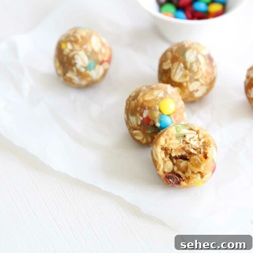 Over 20 No-Bake Collagen Peptides Recipes to Try 4 Healthy Monster Cookie Protein Balls Made with Collagen Peptides