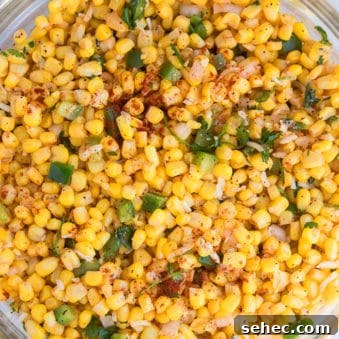 One Bowl Mexican Street Corn Salad Recipe 5 Easy Mexican Corn Salad Recipe