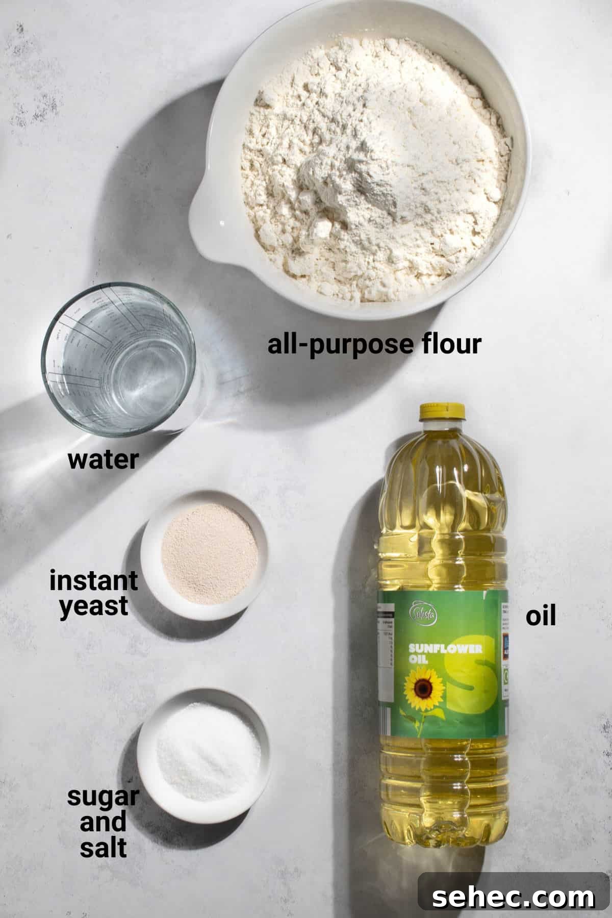 How to Make Authentic South African Vetkoek 4 Vetkoek ingredients.