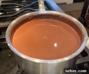 Rich Homemade Hot Chocolate Recipe 5 Smooth thick hot chocolate