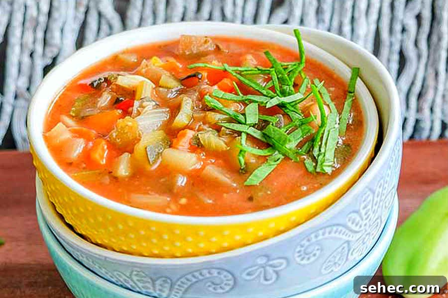 vegan minestrone soup