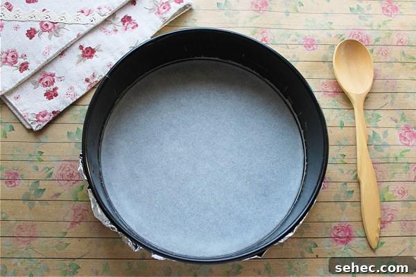 Rustic Single Layer Chocolate Cake Recipe 8 Baked rustic chocolate cake in pan