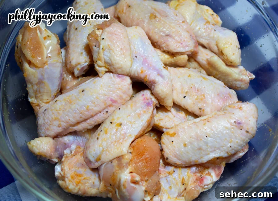 Crispy Homemade Buffalo Wings Recipe 6 Wing Dings