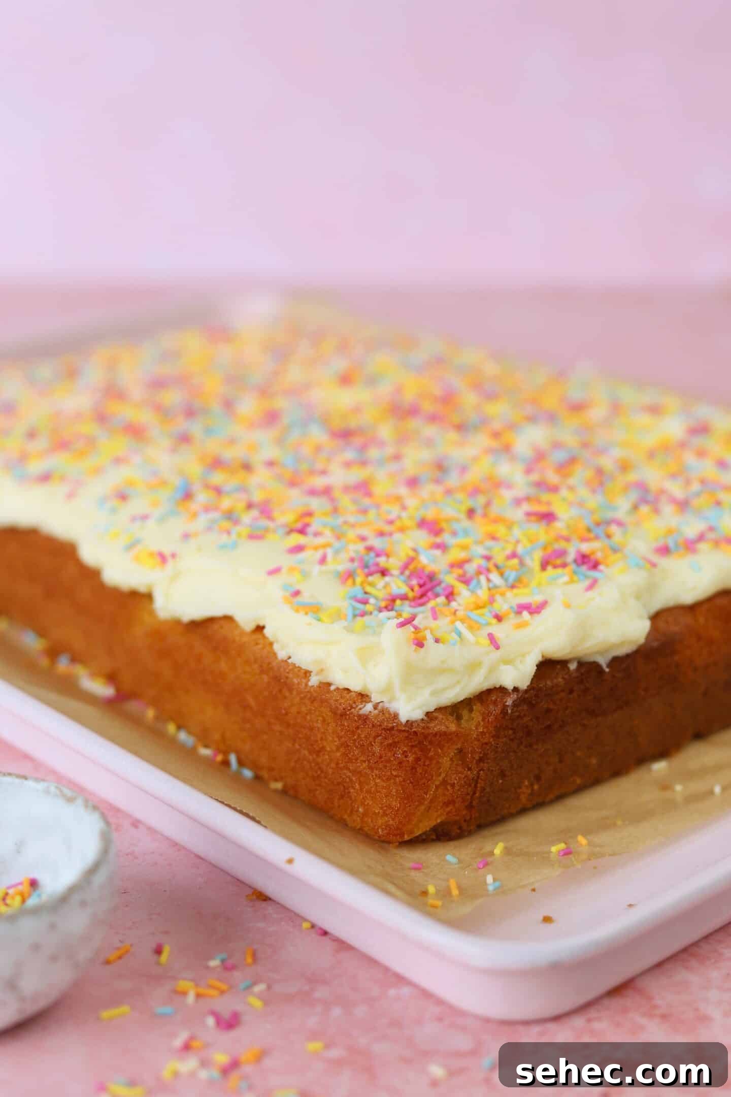 Gluten Free Vanilla Tray Bake Cake 5 gluten free vanilla tray bake recipe