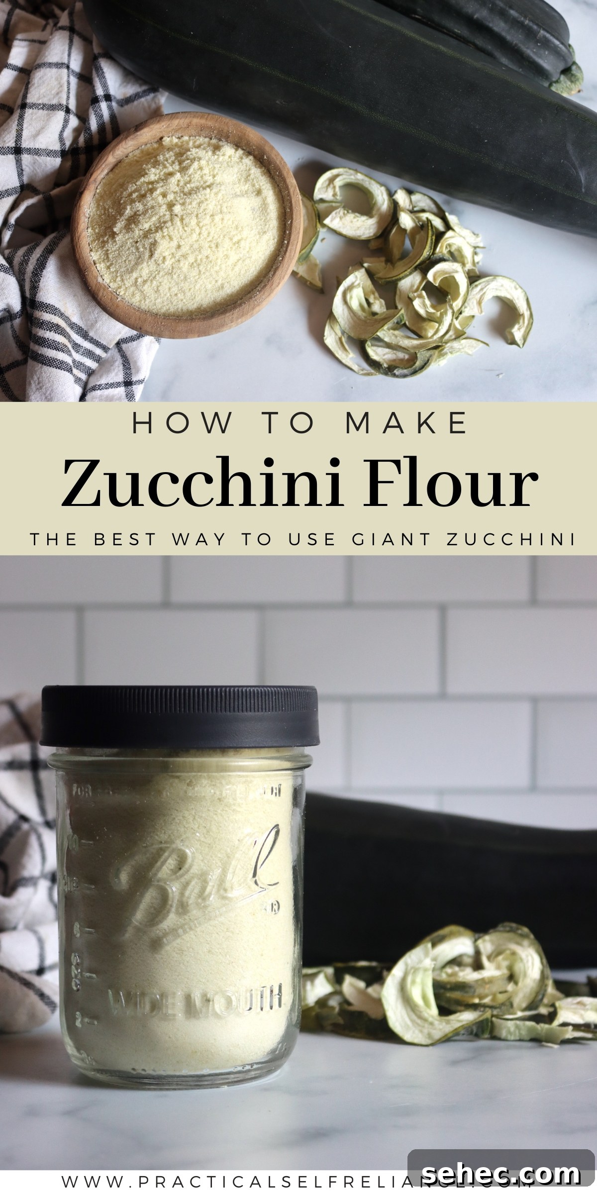 How to Make Zucchini Flour at Home 11 How to Make Zucchini Flour