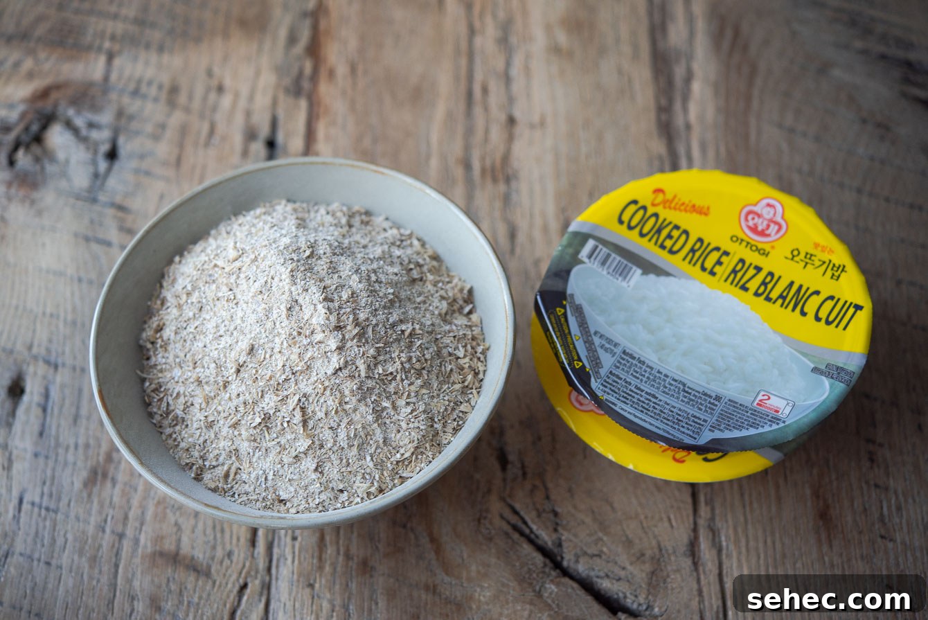 Homemade Sikhye Korean Sweet Rice Drink Recipe 4 Malt barley and cooked rice for making sikhye