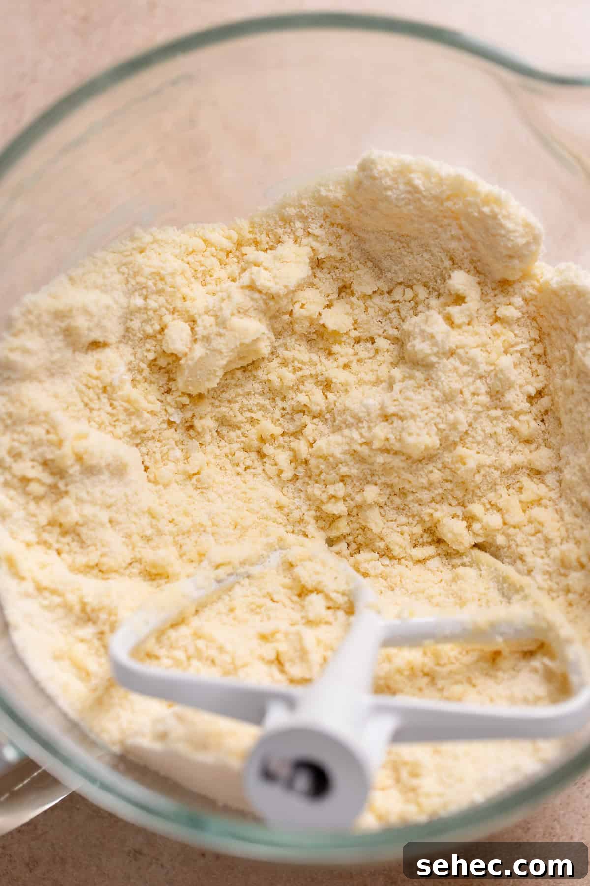 Birthday Cupcakes Recipe I Make Every Year 3 Butter and flour blended together using the reverse creaming method, creating a fine crumb base for soft birthday cake cupcakes.