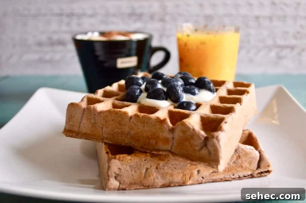 10 Gluten and Dairy Free Sweet Breakfast Recipes 9 gingerbread waffles