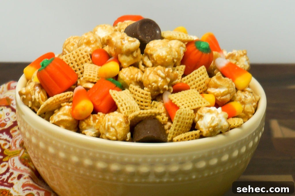 Halloween Rice Krispie Treat Monsters Recipe 20 Fall Snack Mix