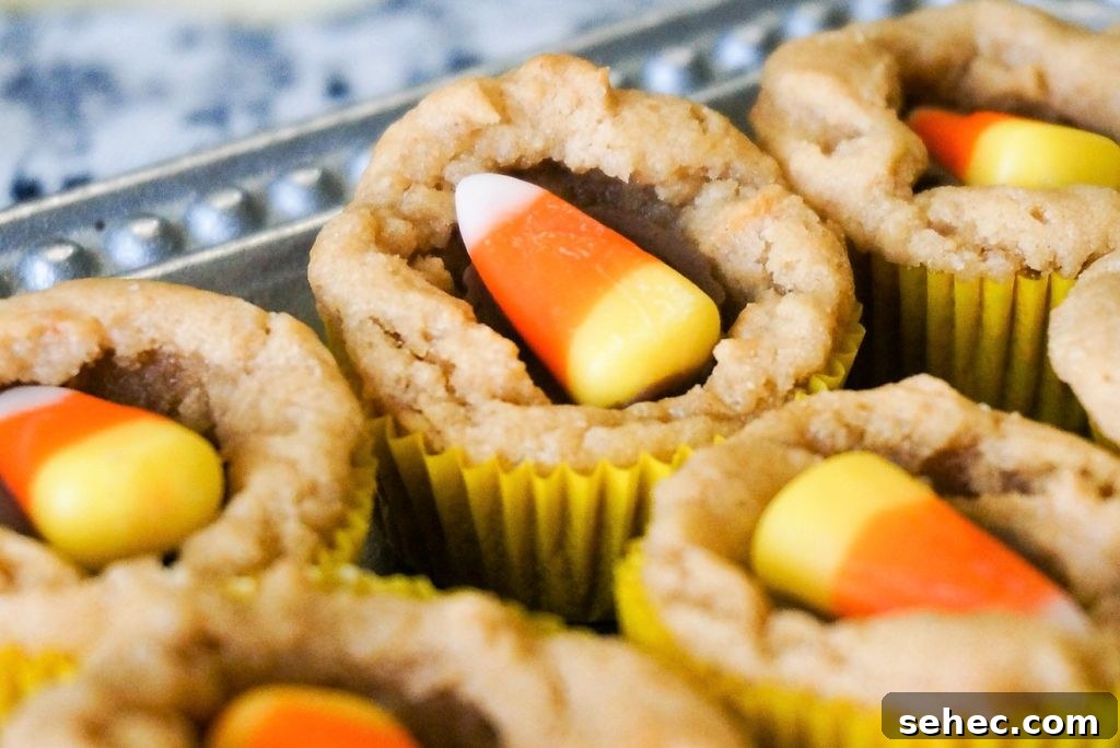 Halloween Rice Krispie Treat Monsters Recipe 25 Halloween Peanut Butter Cup Cookies