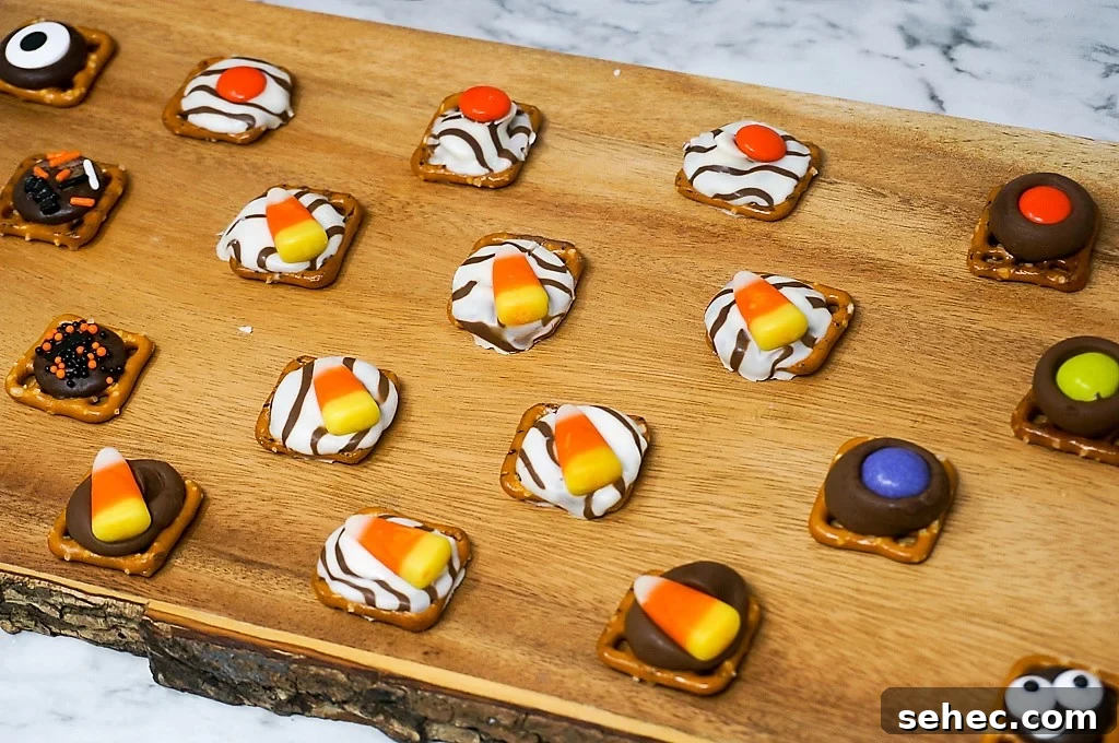 Halloween Rice Krispie Treat Monsters Recipe 27 Halloween Pretzel Bites