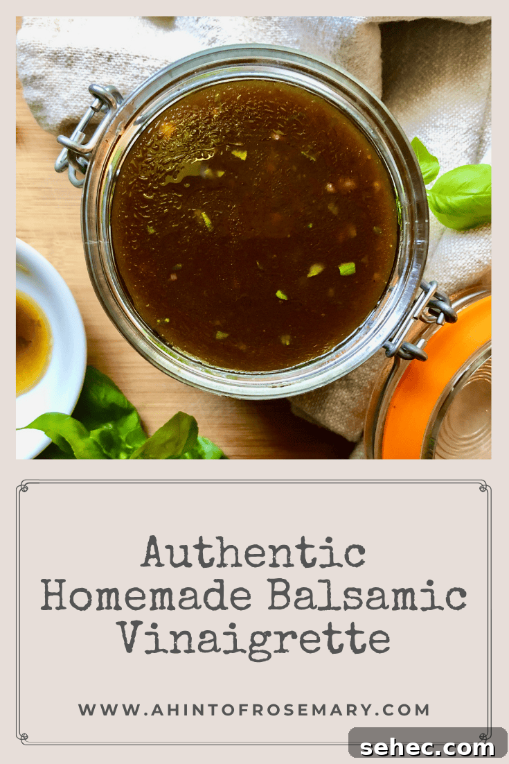 Authentic Homemade Balsamic Vinaigrette Recipe 11 Authentic Homemade Balsamic Vinaigrette