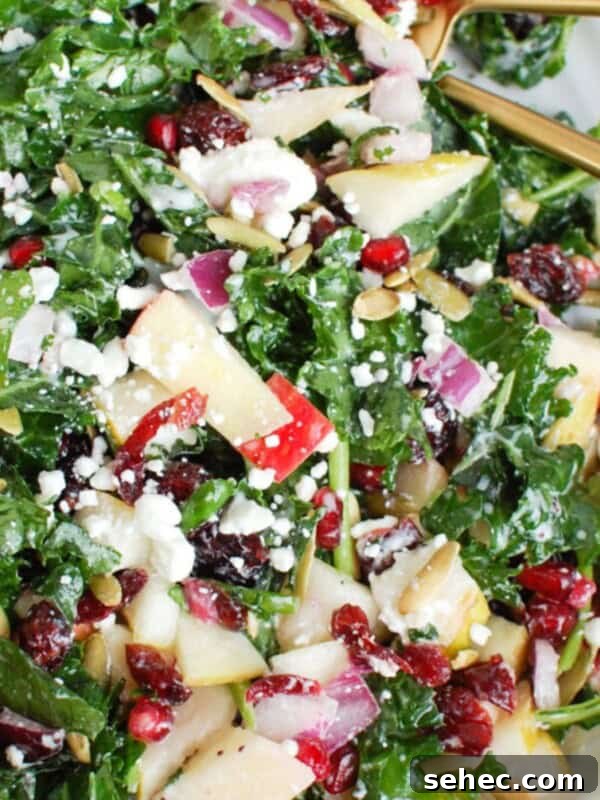 Apple Bars with Pumpkin Pie Spice Glaze 11 Easy Fall Salad on a white platter with gold spoon