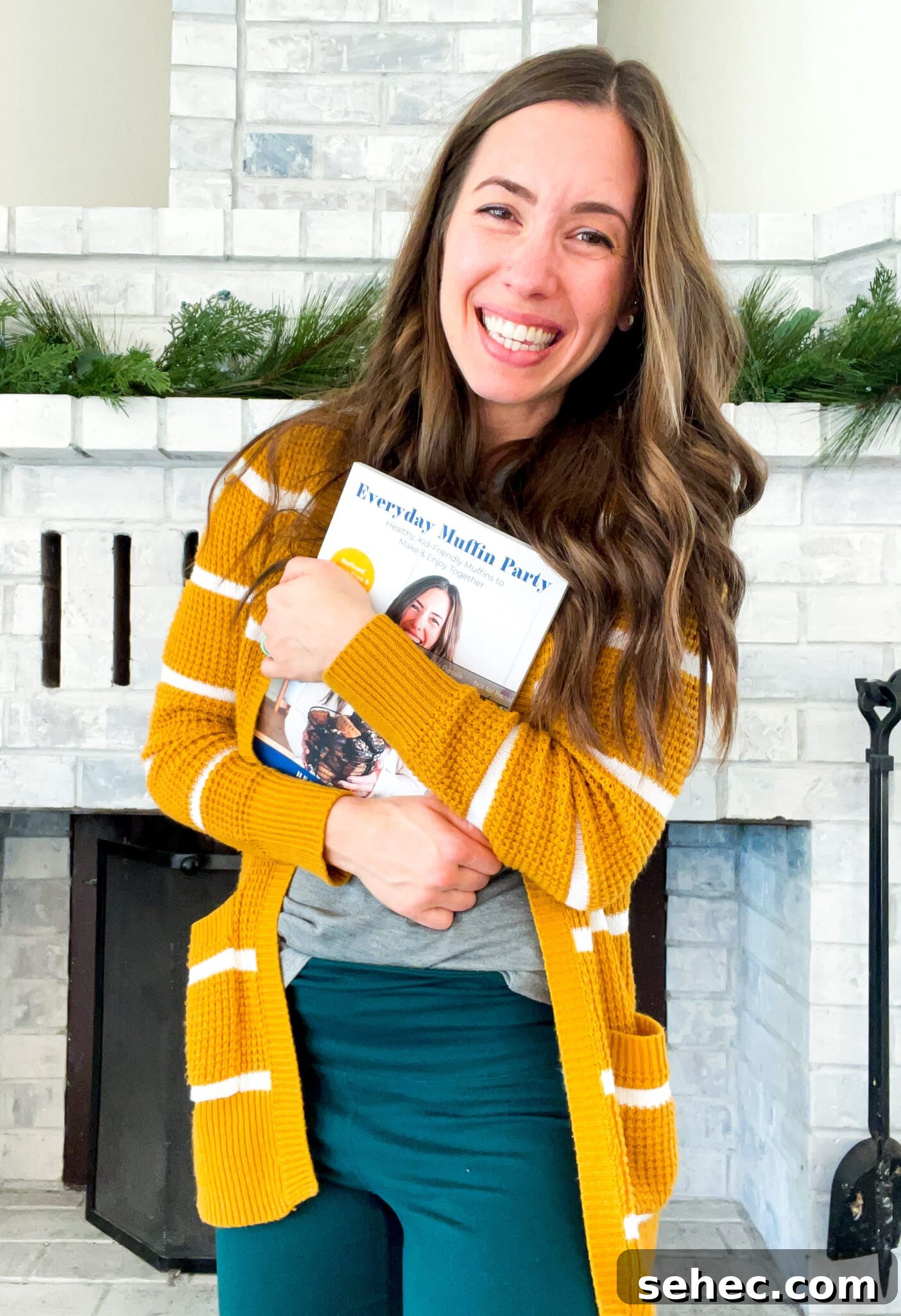 Inside the New Cookbook Recipes Photos and Highlights 2 Cookbook First Look Heather Englund holding Everyday Muffin Party