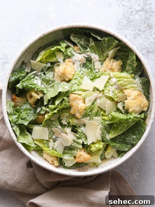 Top 10 Most Popular Recipes of 2022 8 How to make the best homemade Caesar salad