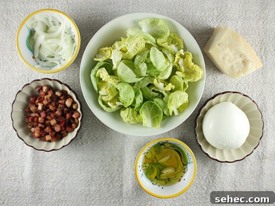 Ingredients to make Brussels Sprouts and Pancetta Pizza Ingredients to make Brussels Sprouts and Pancetta Pizza