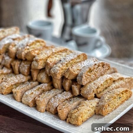 Mom's Almond Biscotti Recipe 22 almond biscotti