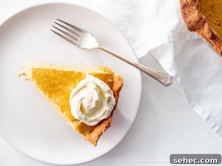 Keto Pumpkin Pie Recipe for a Homemade Low Carb Dessert 3 keto pumpkin pie