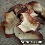 Air fryer apple chips recipe thumbnail