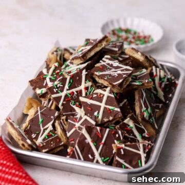 Christmas Crack Saltine Cracker Toffee Recipe 11 Christmas Crack Saltine Cracker Toffee recipe