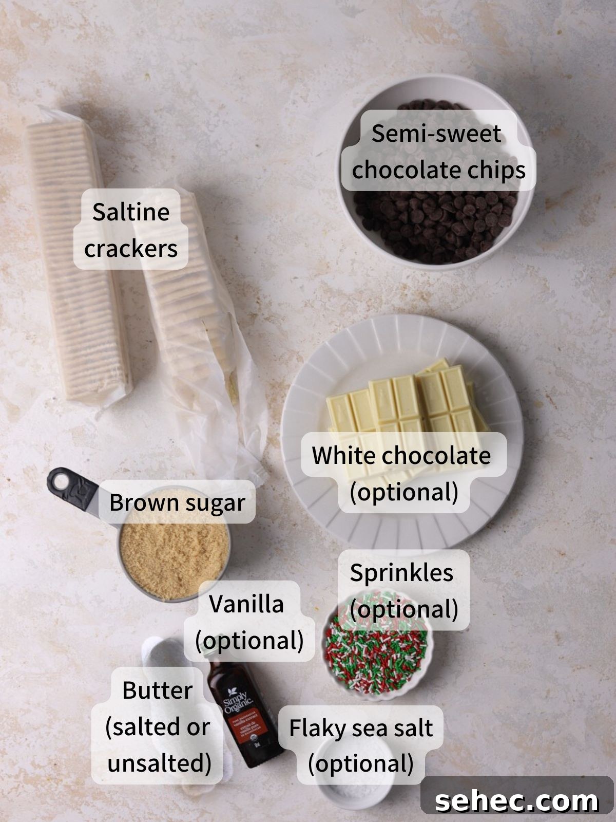 Christmas Crack Saltine Cracker Toffee Recipe 3 Ingredients for Christmas Crack Saltine Cracker Toffee