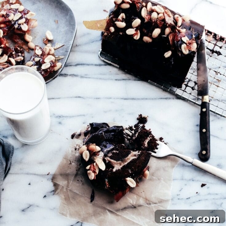 Chocolate Peanut Butter Swiss Roll Recipe | sophisticatedgourmet.com
