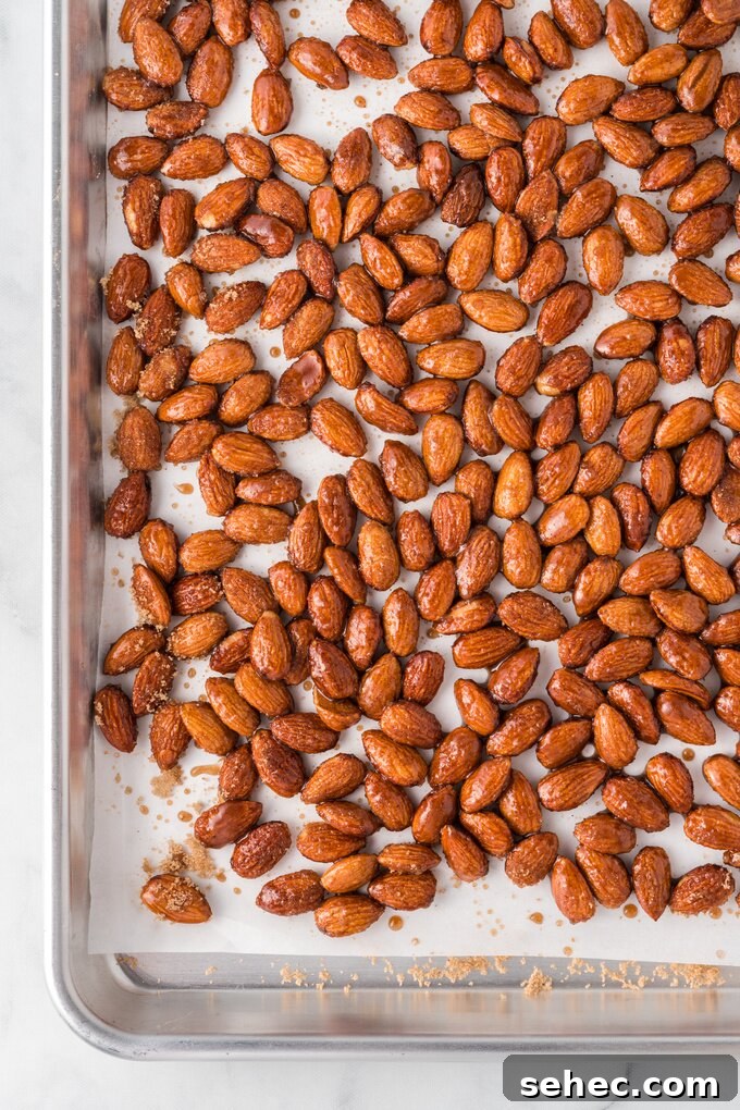 Honey Roasted Almonds Recipe 15 Finished honey roasted almonds