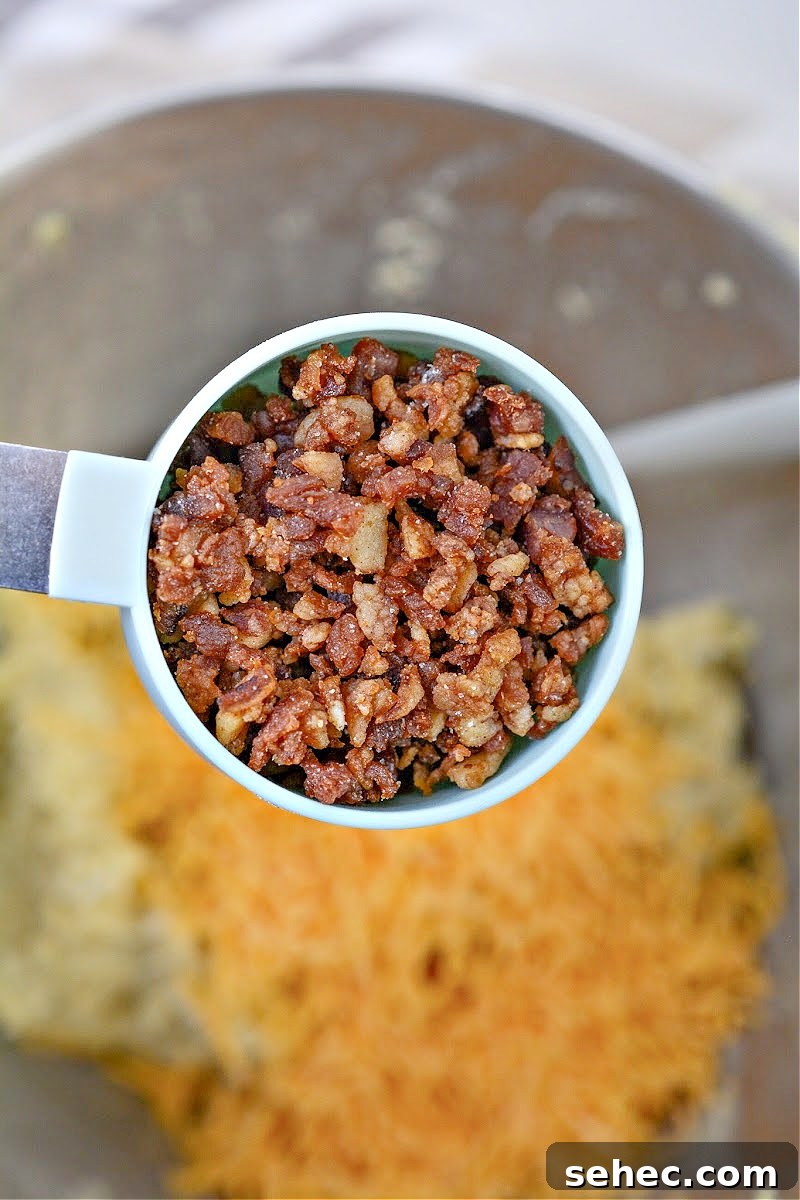 Keto Crack Biscuits with Cheddar and Bacon 11 Keto Crack Biscuits