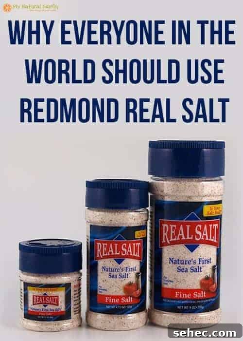 Redmond Real Salt Health Benefits