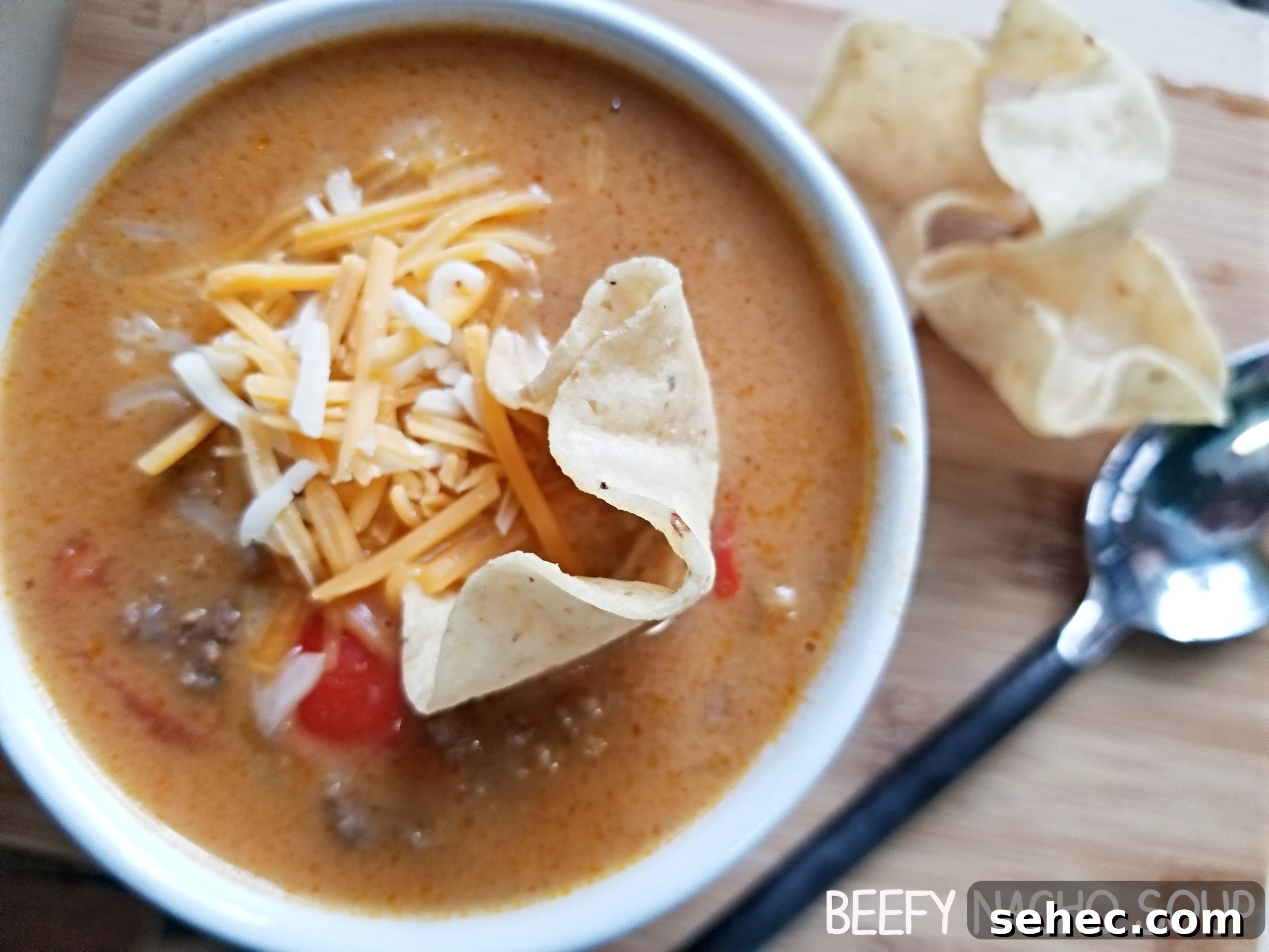 Creamy Cheesy Potato Soup Recipe 11 beefy nacho soup