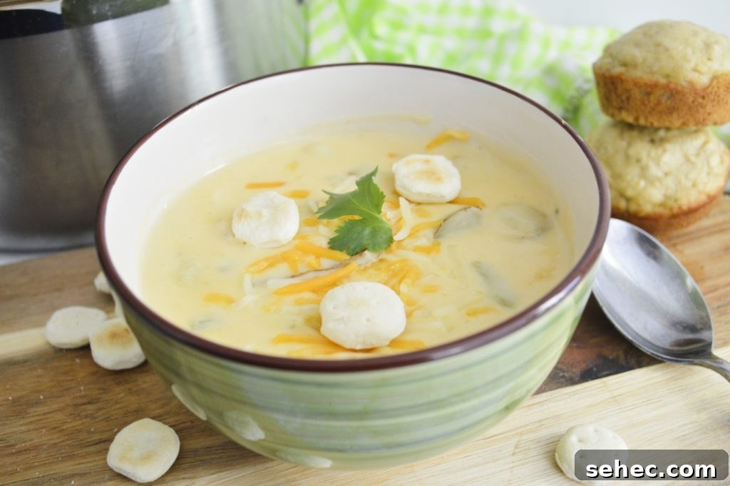 Creamy Cheesy Potato Soup Recipe 7 easy cheesy potato soup served in a bowl